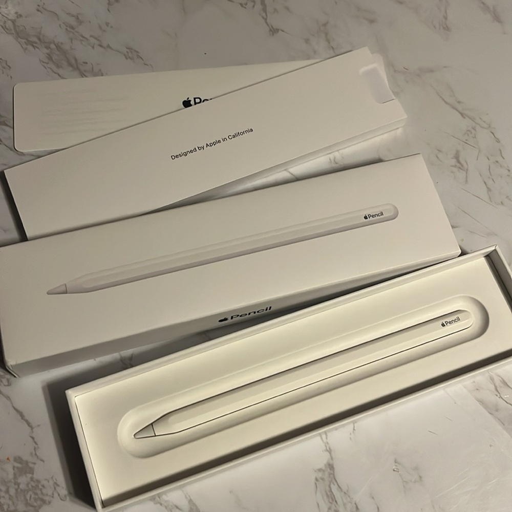 Apple White Pencil 2nd Gen Sleek Stylus - Picture 3 of 6